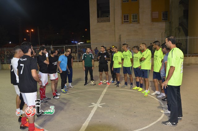 كفرقاسم - فريقي صهيب والعمرية  يتربعان على عرش الدوري بعد جولة الربع نهائي وخطوة الى النصف نهائي 